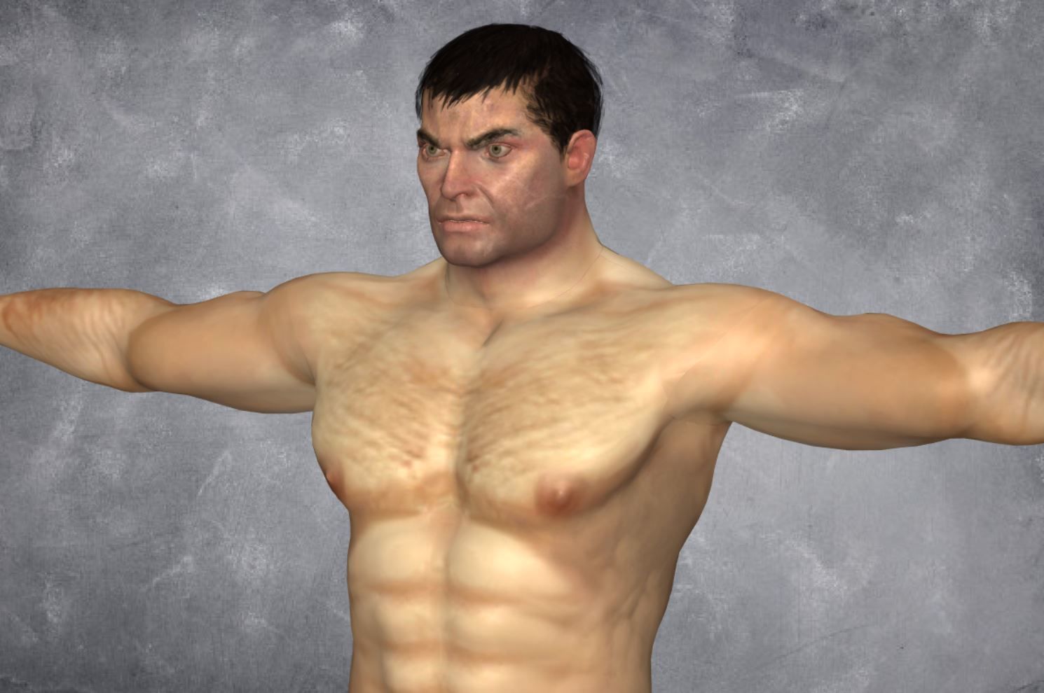 133 - Male Character 3D model_5