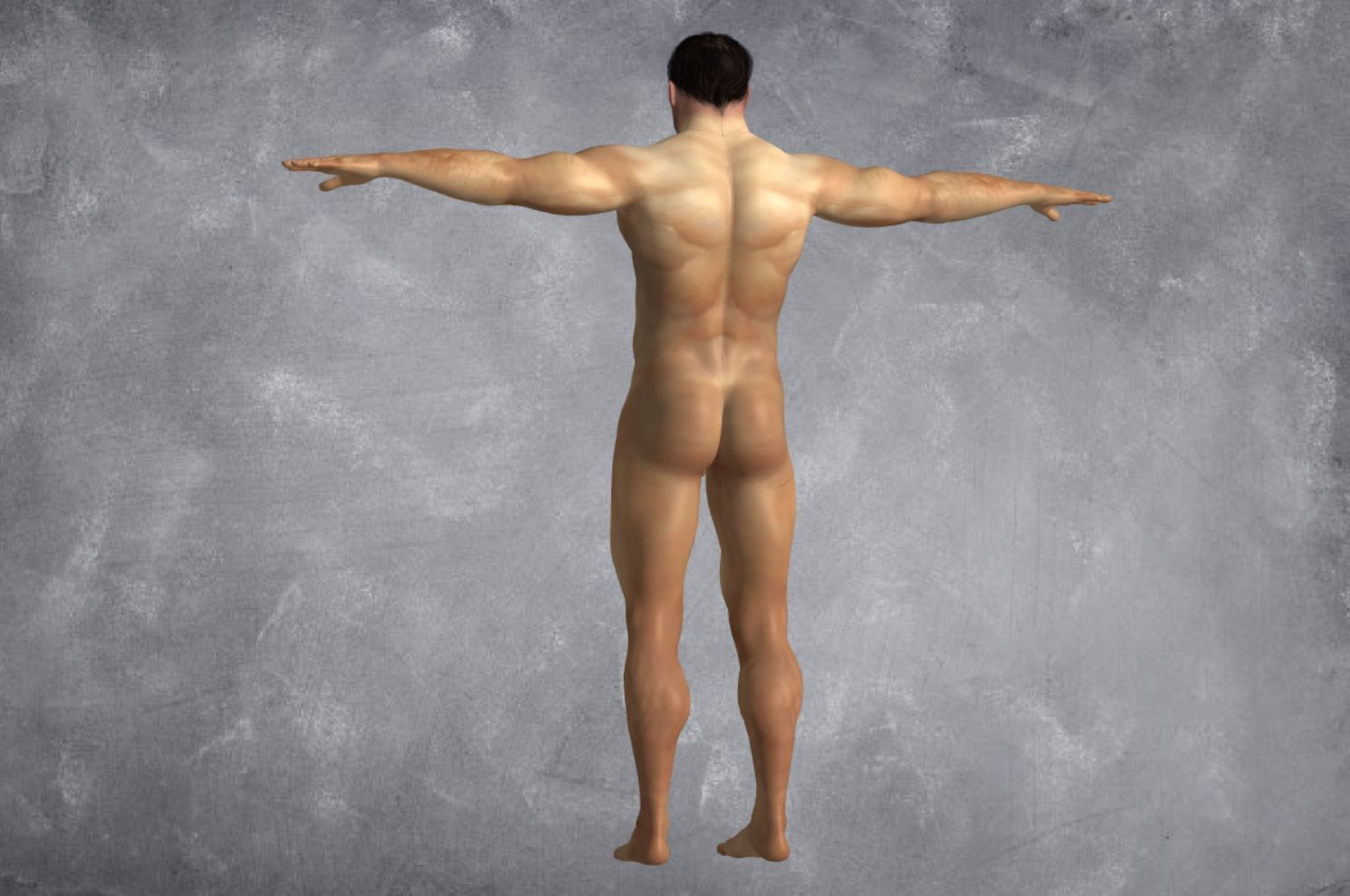 133 - Male Character 3D model_8