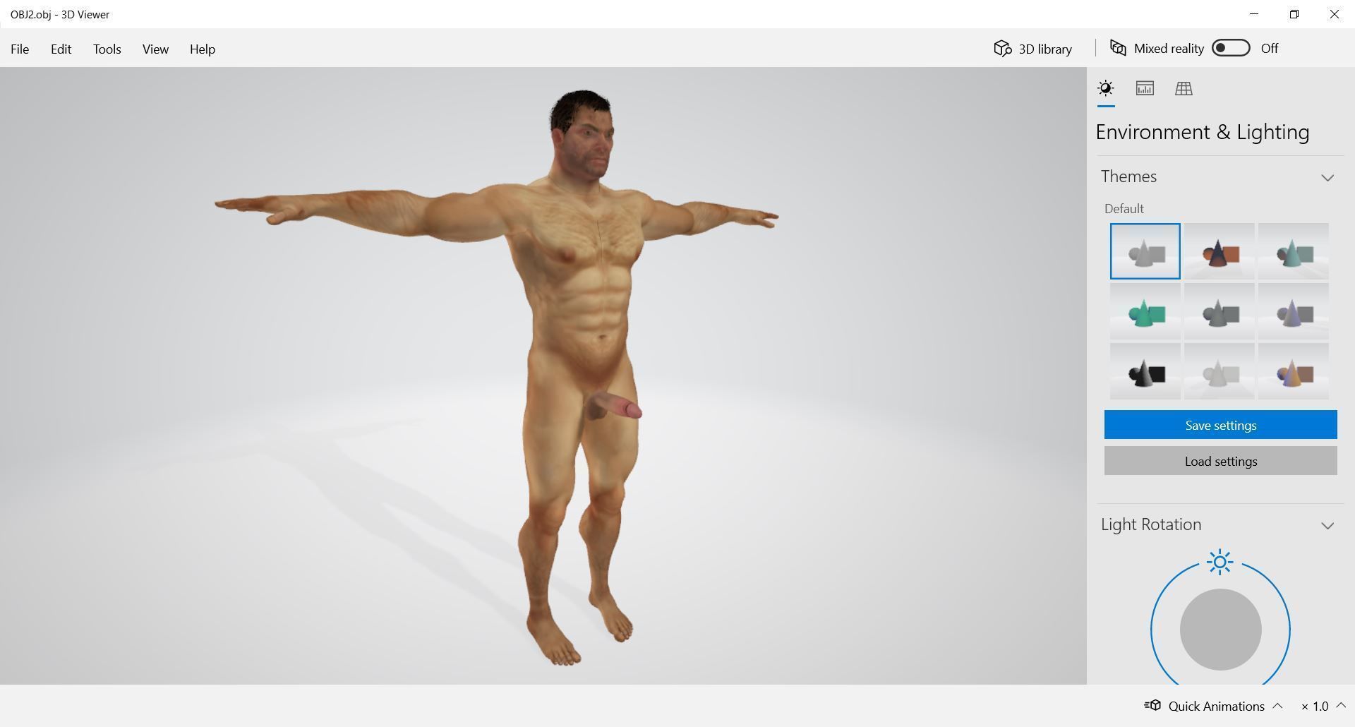 133 - Male Character 3D model_15