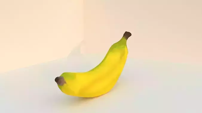 Low-Poly Banana