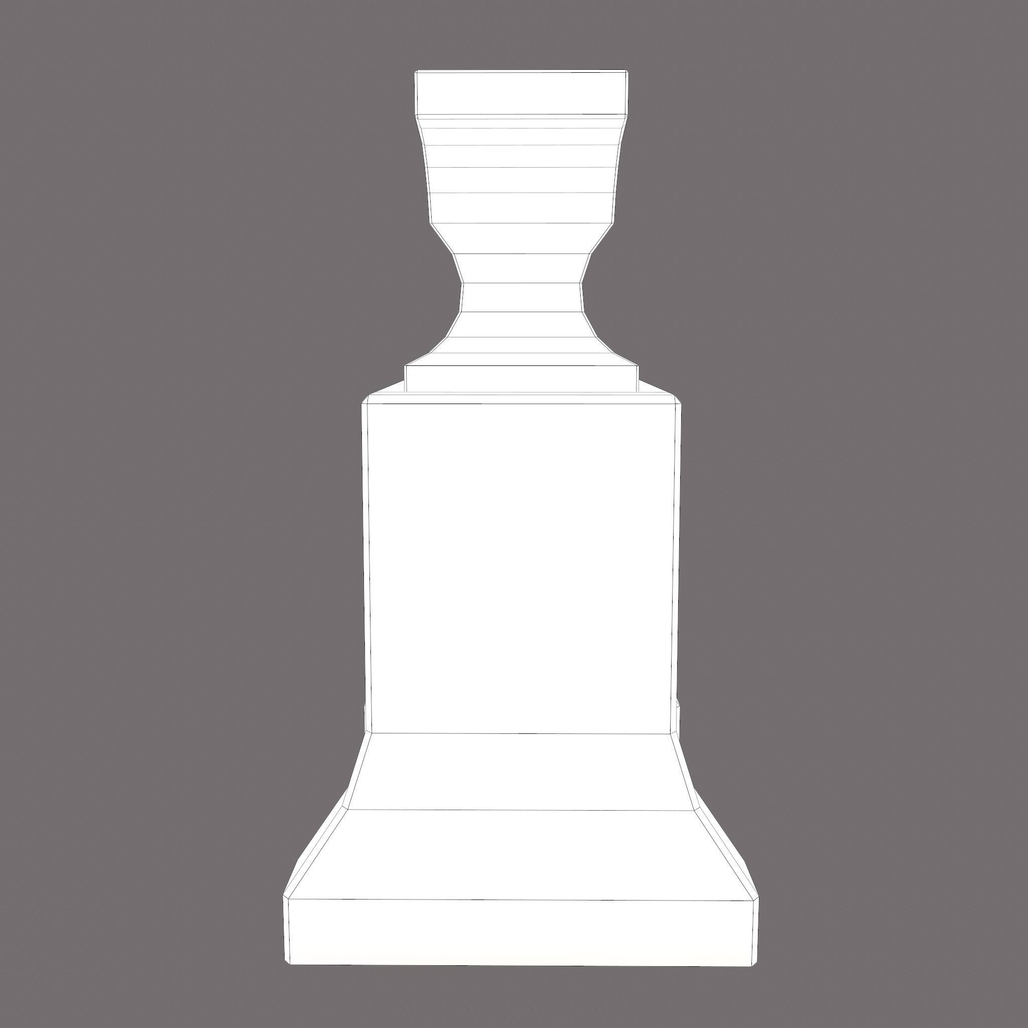  Medieval Blacksmith Large Anvil  Low-poly 3D model_28