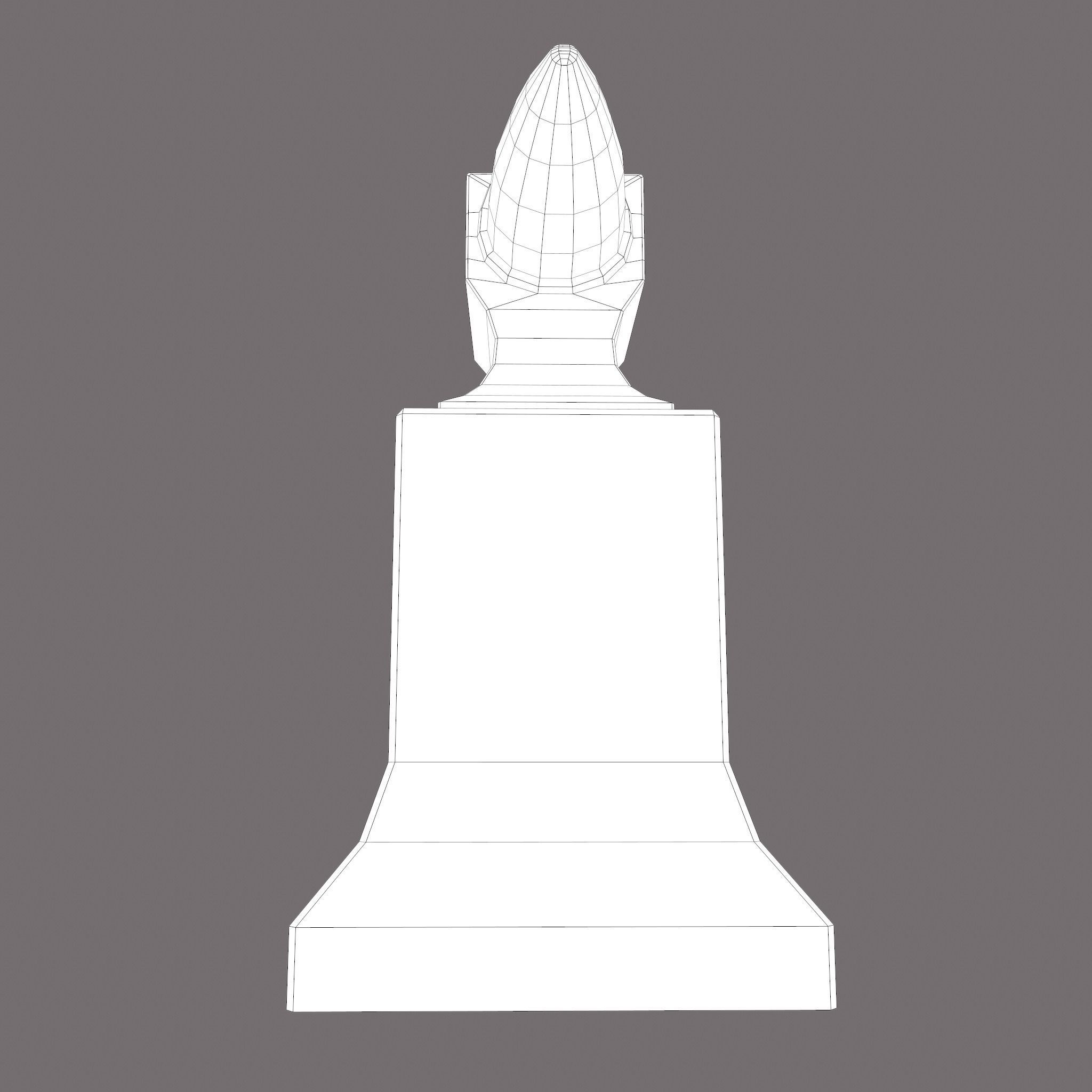  Medieval Blacksmith Large Anvil  Low-poly 3D model_23