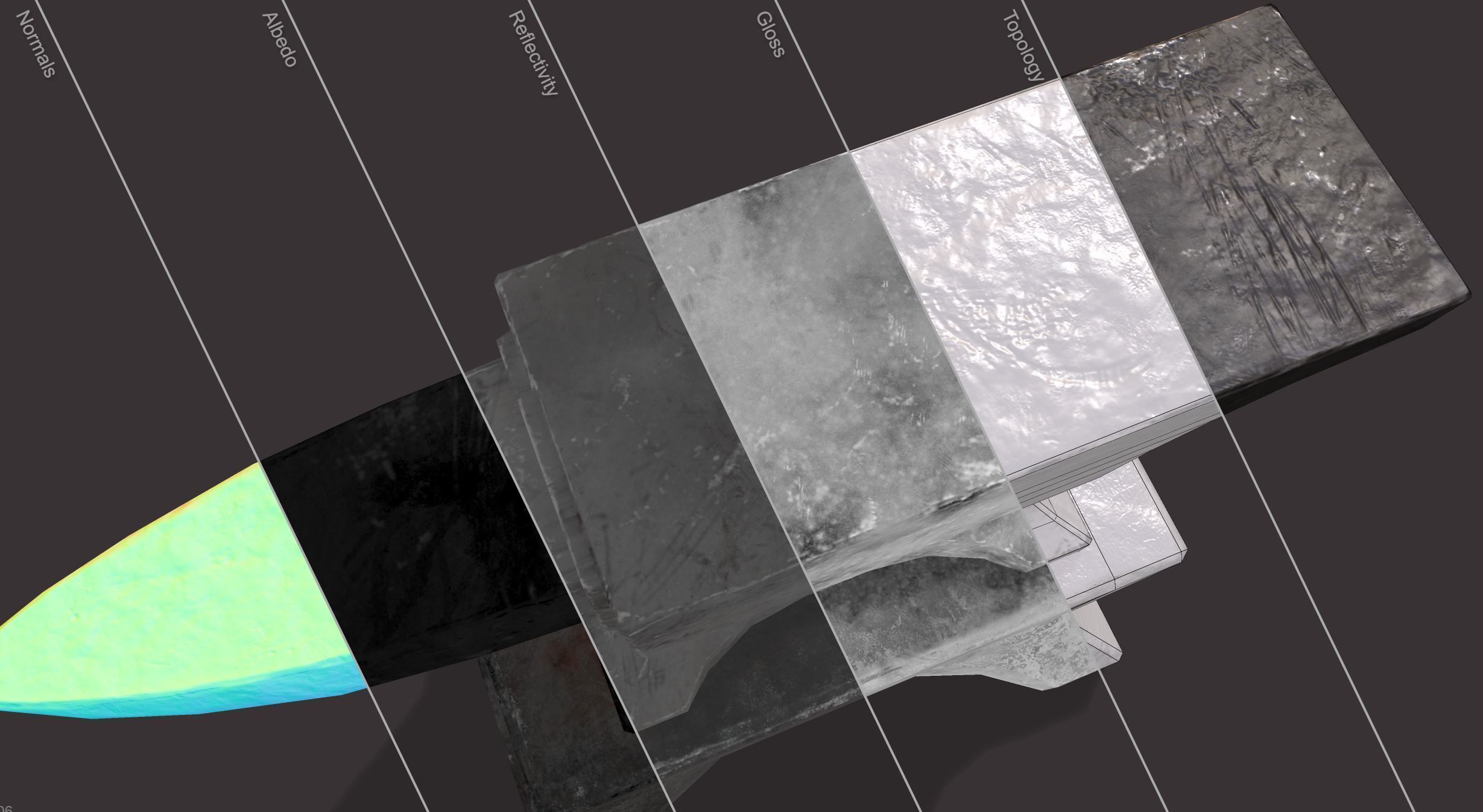  Medieval Blacksmith Large Anvil  Low-poly 3D model_34