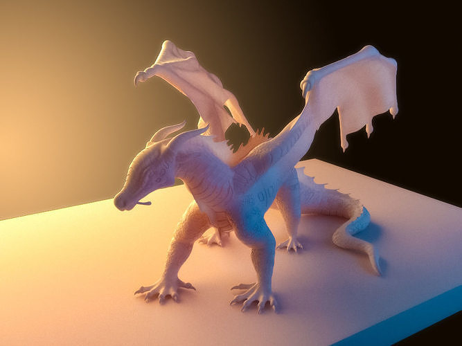 Dragon of Sea Tribe from Wings of Fire 3D print model