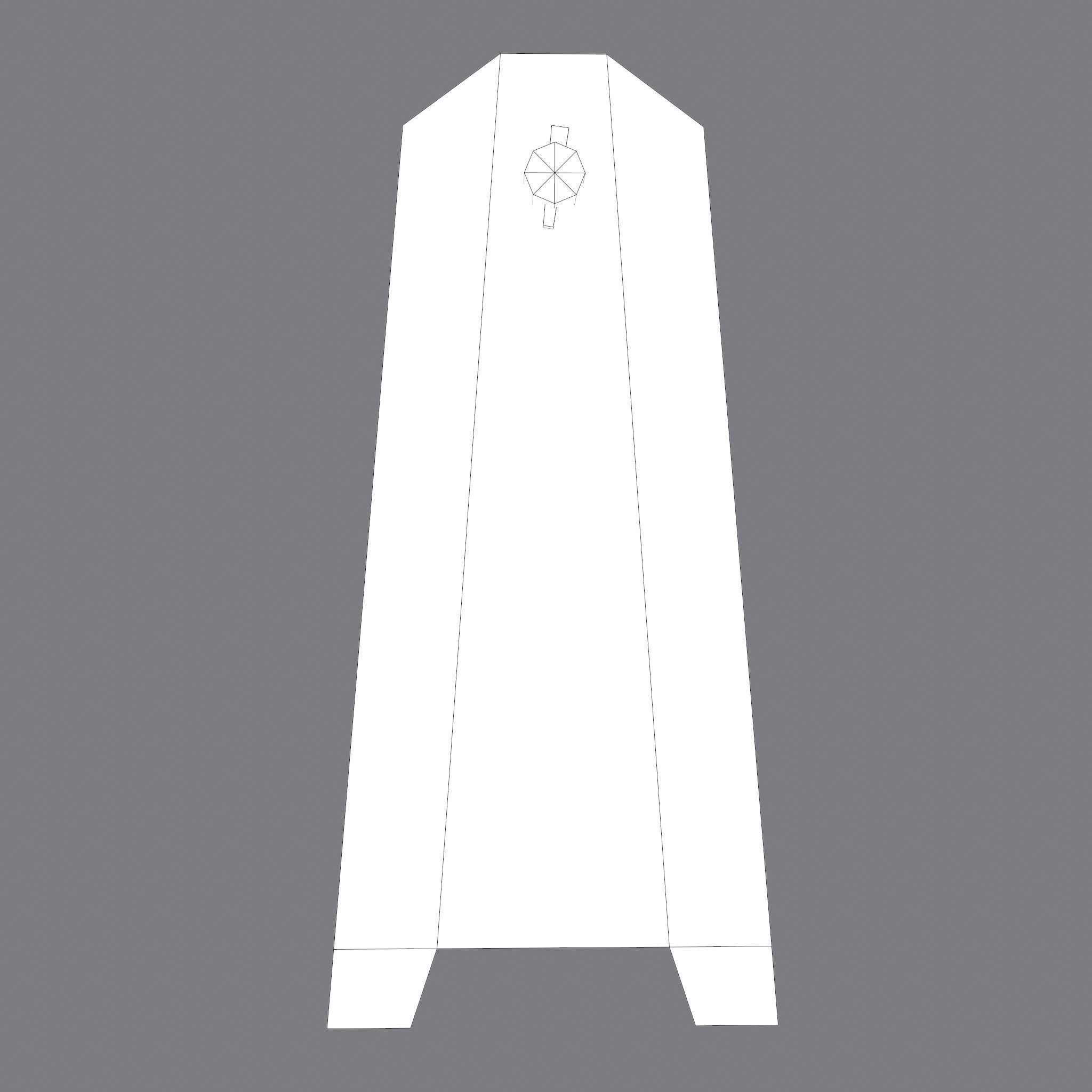 Medieval Blacksmith Tool Rack Low-poly 3D model_24