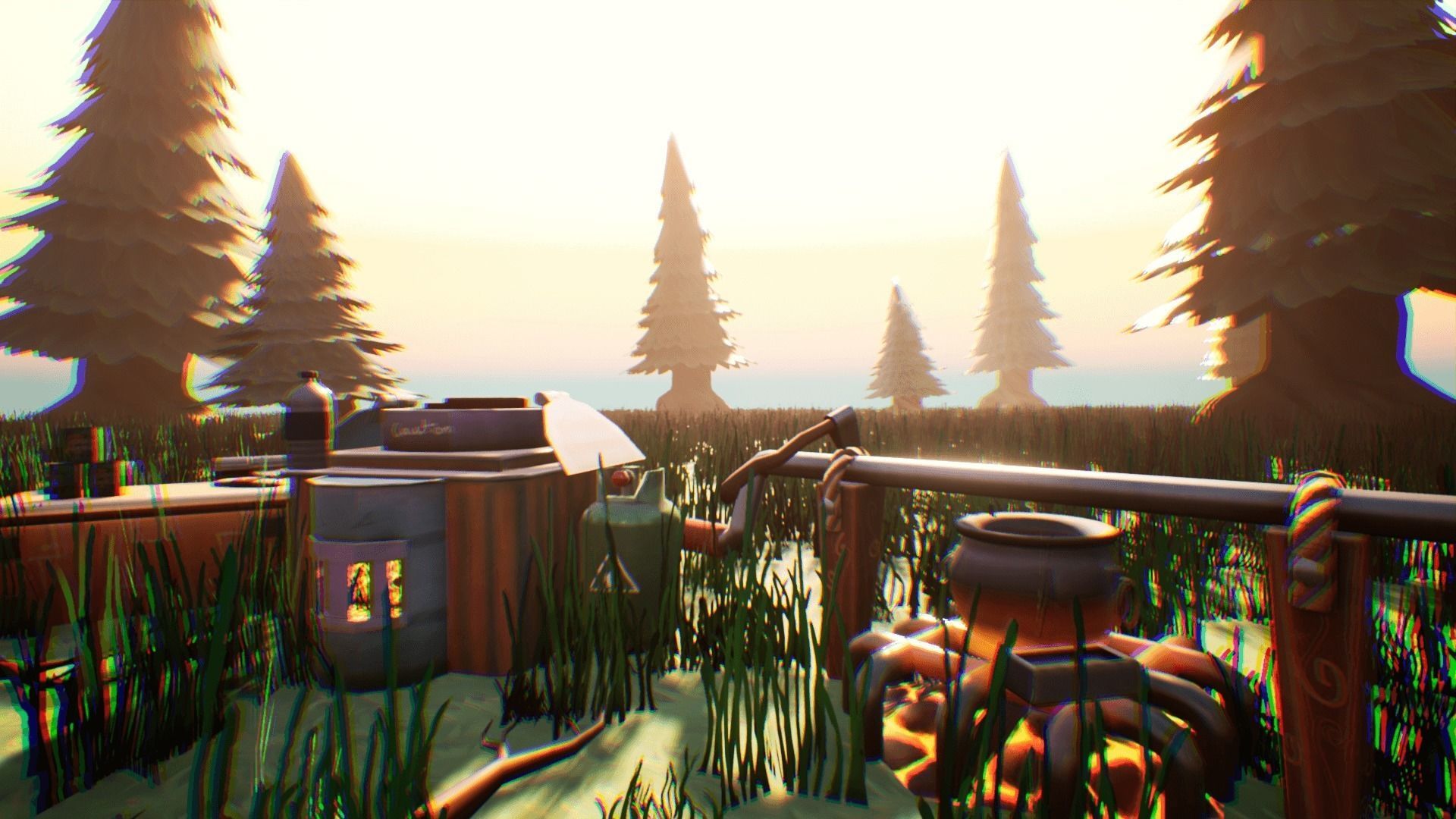 Stylized Survival Asset Pack Low-poly 3D model_7