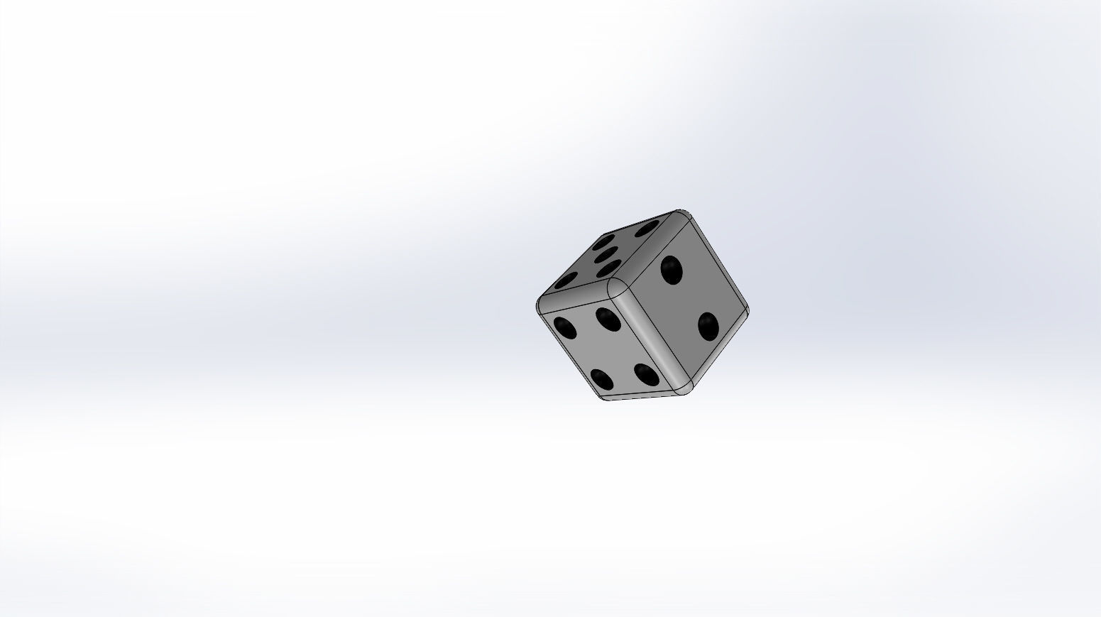 DICE Cube 3D print model_4