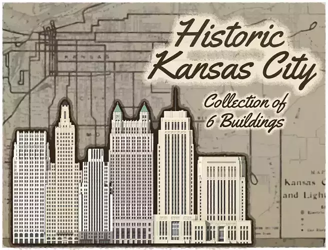 Historic Kansas City Pack 3D print model