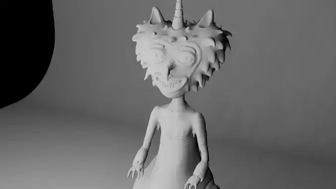 Hormone Monster 3D print model