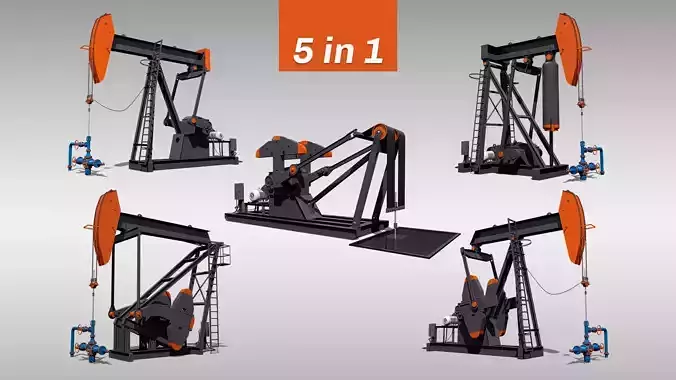 Pumpjacks Collection oil pump 