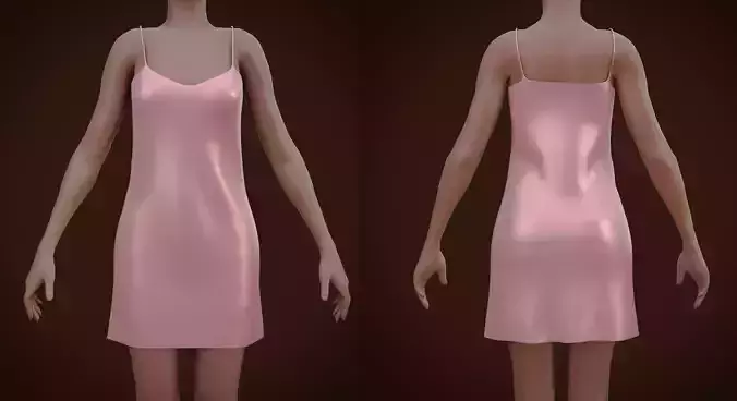 Silk cami dress - Satin nightdress