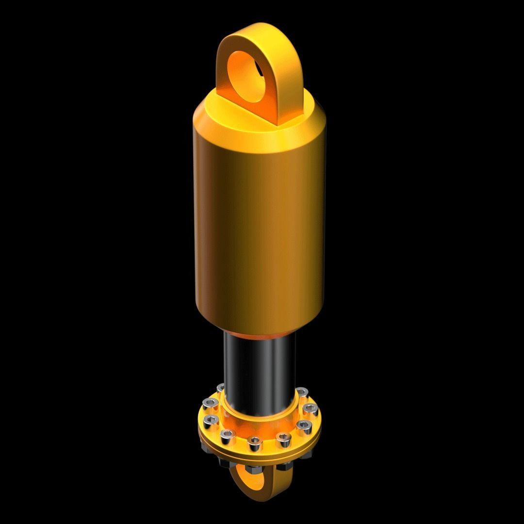 Subdivision-Ready Mechanical Details Kit-Bash 3D model_36