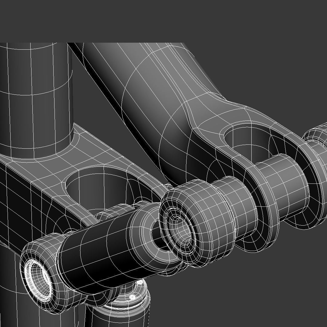 Subdivision-Ready Mechanical Details Kit-Bash 3D model_42