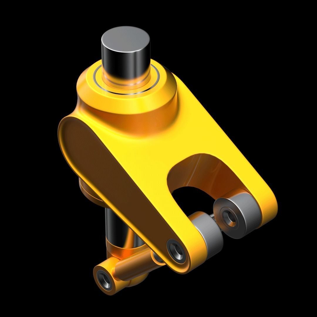 Subdivision-Ready Mechanical Details Kit-Bash 3D model_4