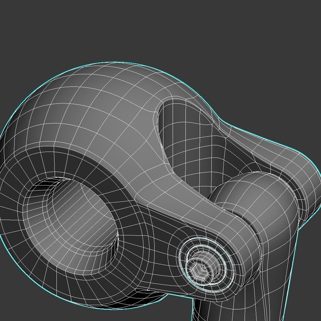 Subdivision-Ready Mechanical Details Kit-Bash 3D model_49