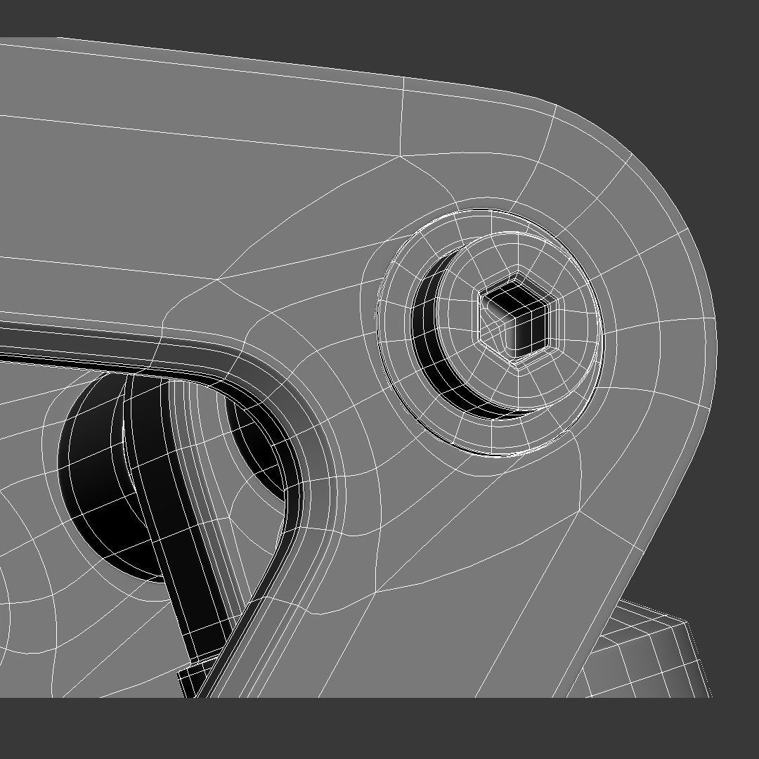 Subdivision-Ready Mechanical Details Kit-Bash 3D model_53