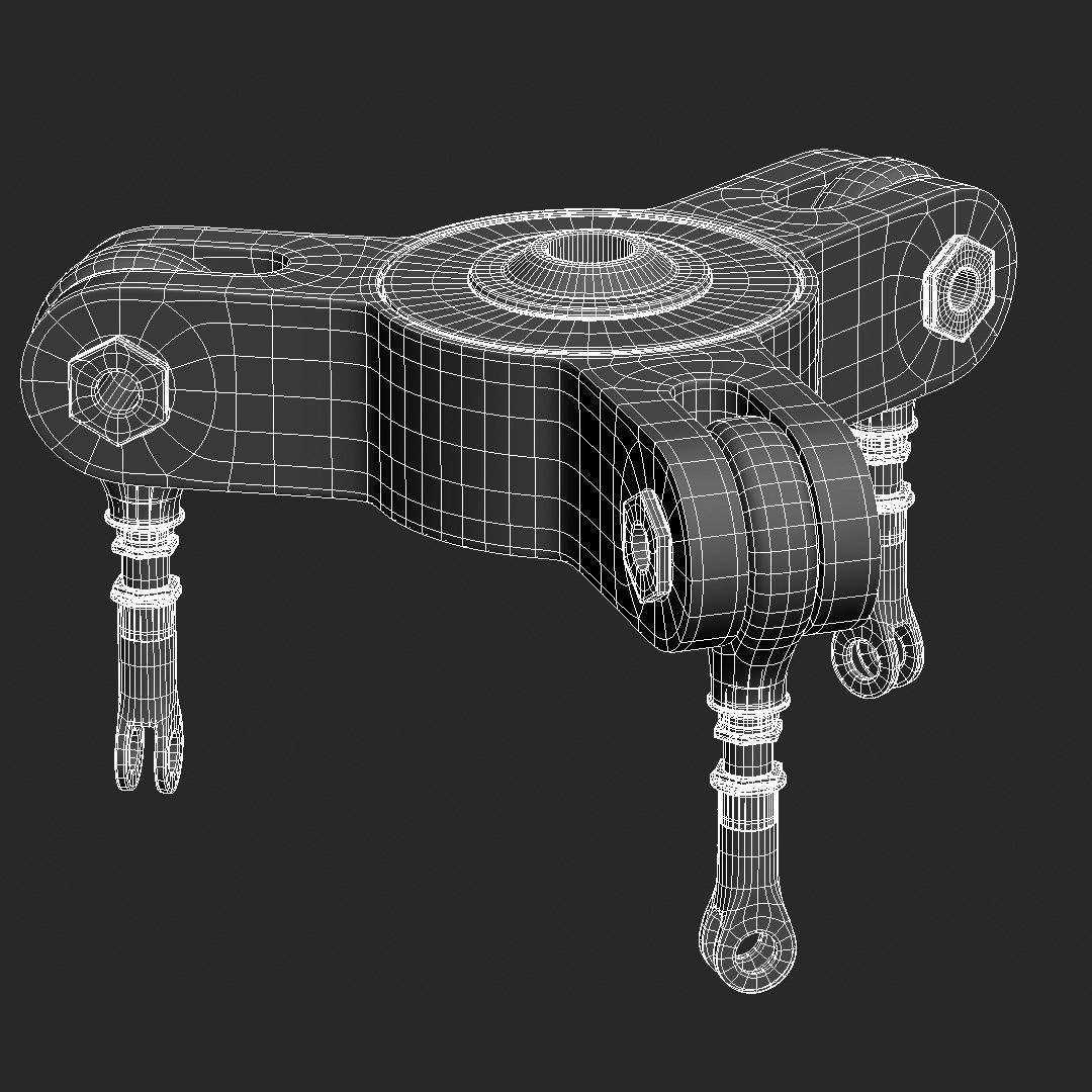 Subdivision-Ready Mechanical Details Kit-Bash 3D model_13