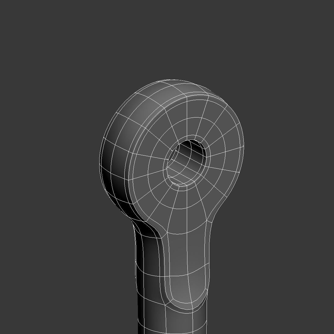 Subdivision-Ready Mechanical Details Kit-Bash 3D model_46