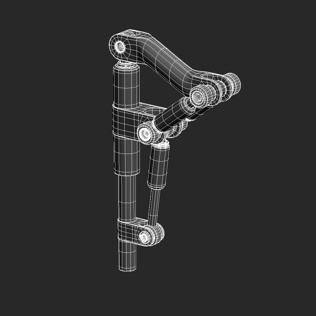 Subdivision-Ready Mechanical Details Kit-Bash 3D model_9