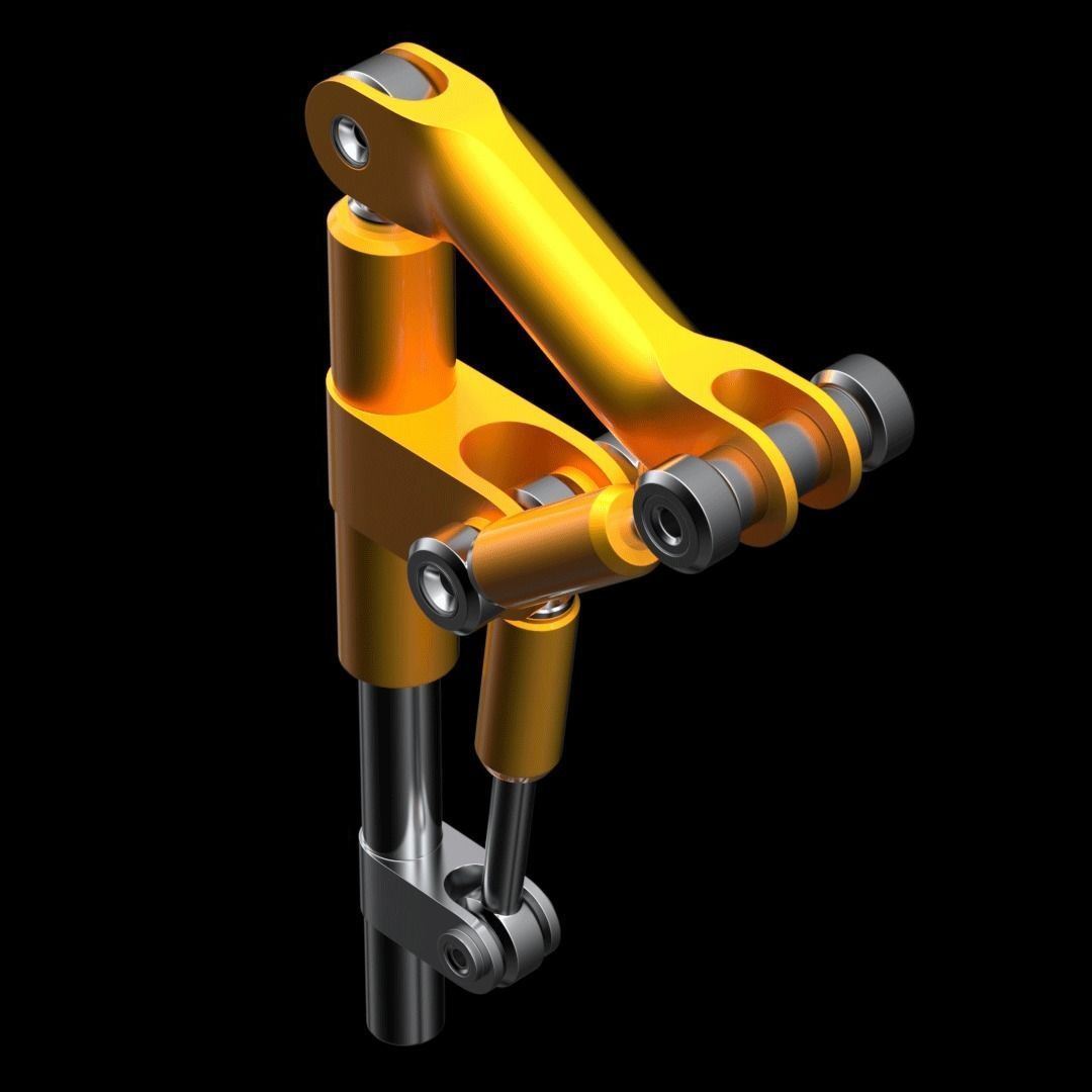 Subdivision-Ready Mechanical Details Kit-Bash 3D model_8