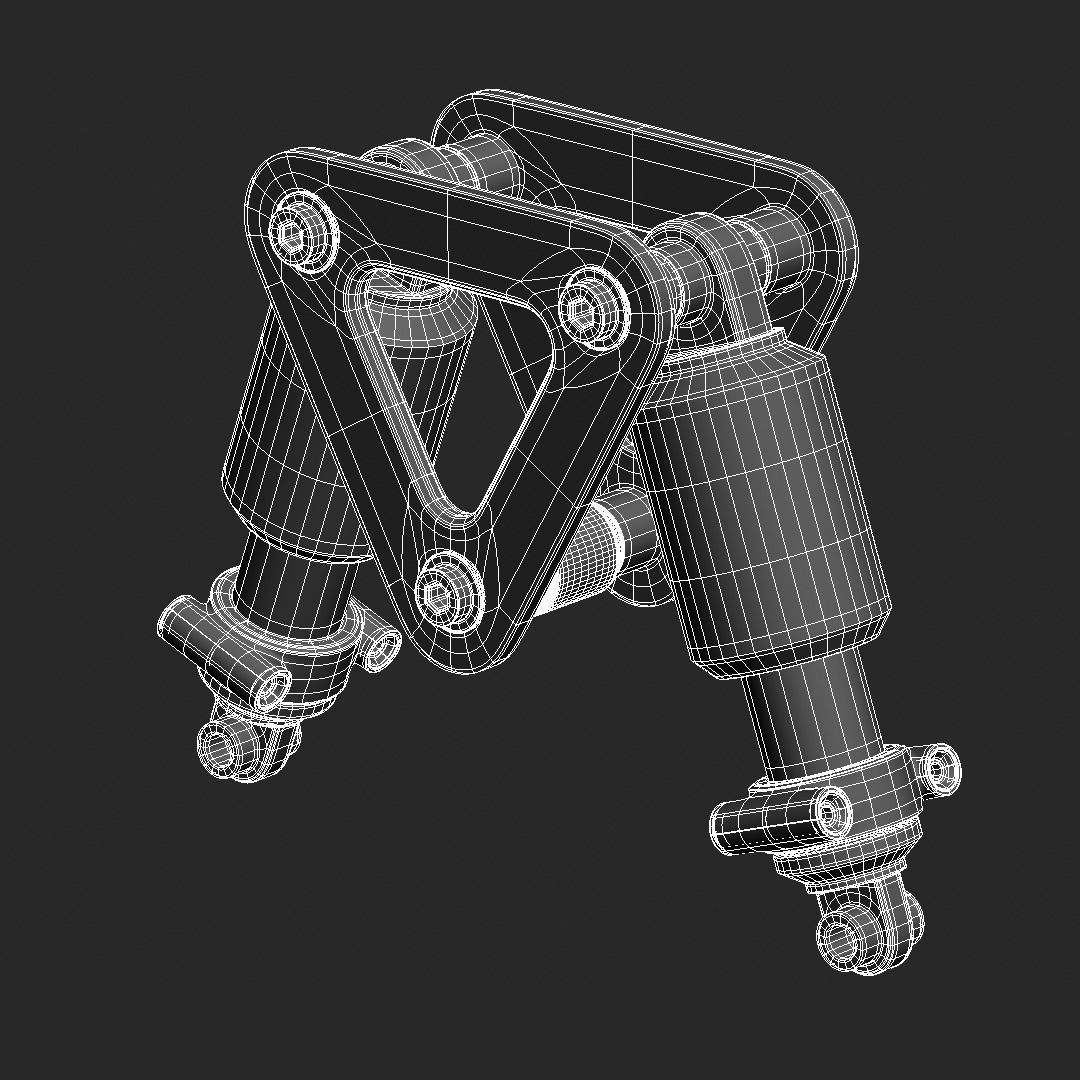 Subdivision-Ready Mechanical Details Kit-Bash 3D model_23