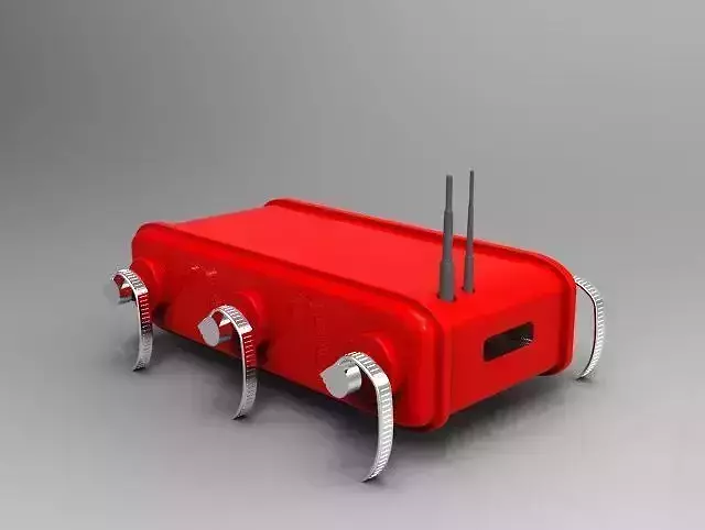 Robot prototype 3D model