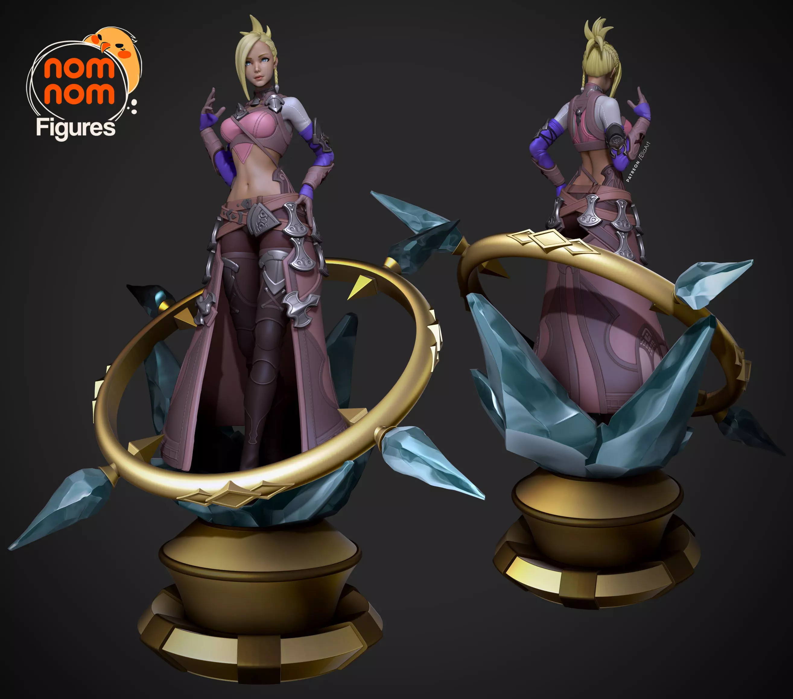 Minfilia Warde - Version 1 and 2 - Final Fantasy XIV 3D print model_0