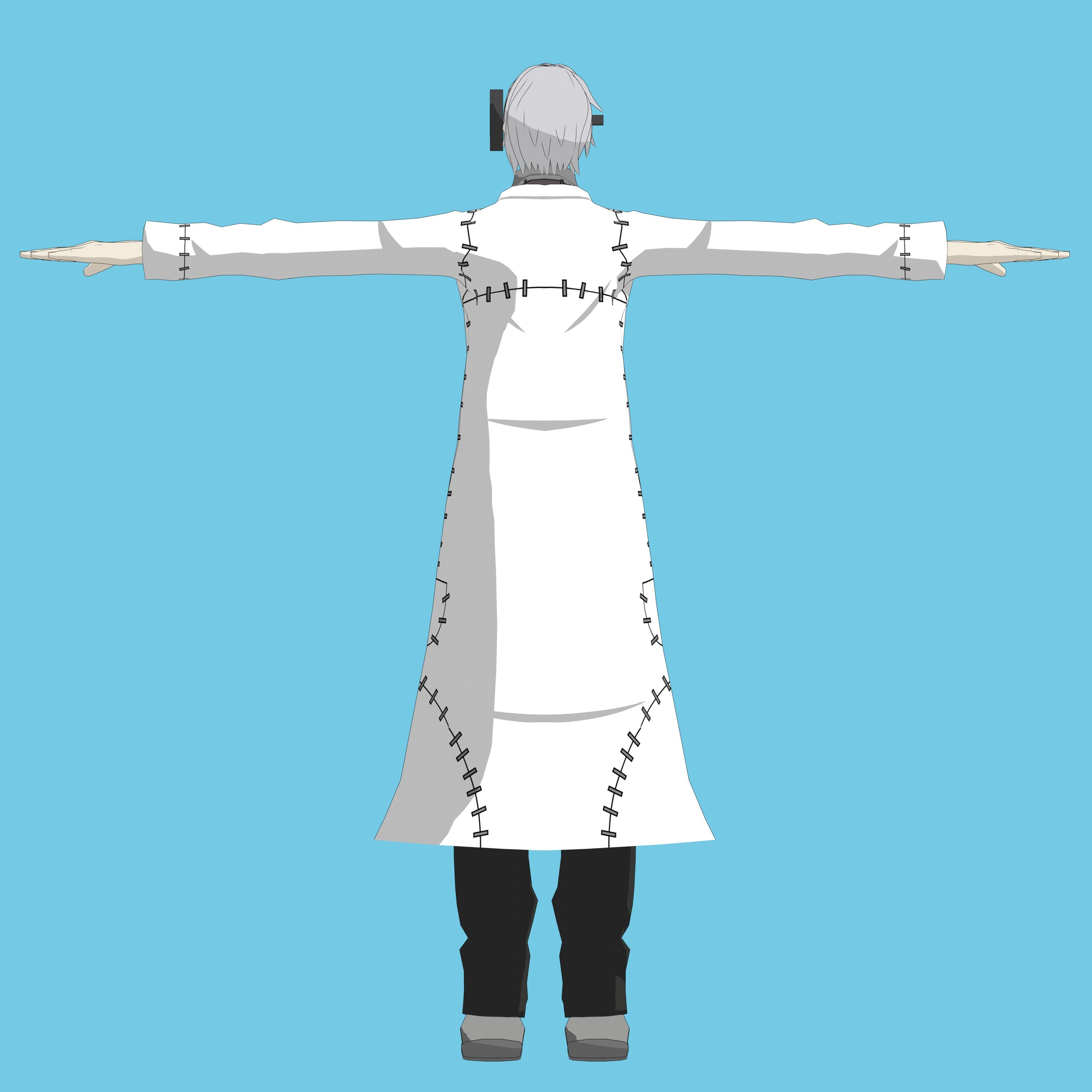 Dr Stein 3D model rigged | CGTrader