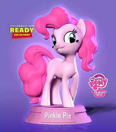 Pinkie Pie - Little Pony 3D print model