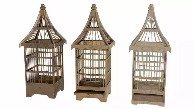 Old bird-cage
