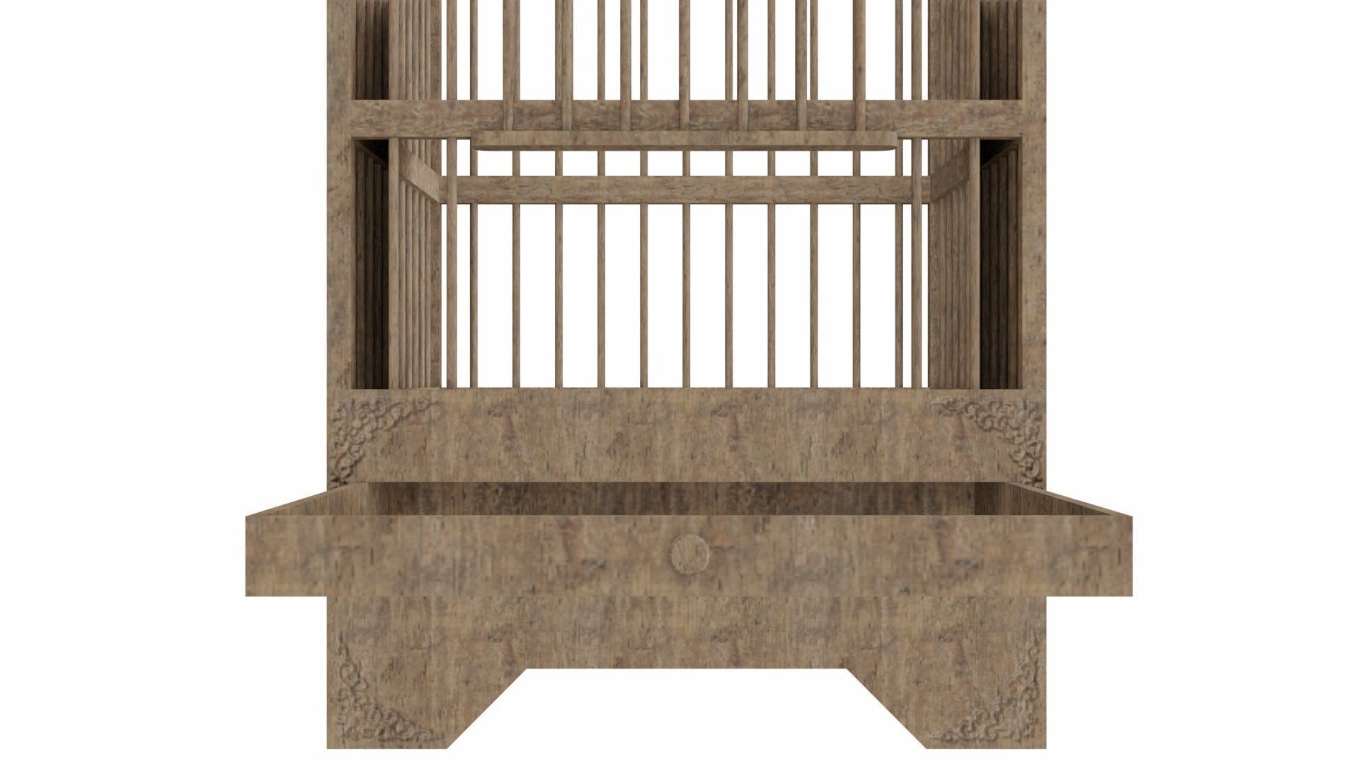Old bird-cage 3D model_23