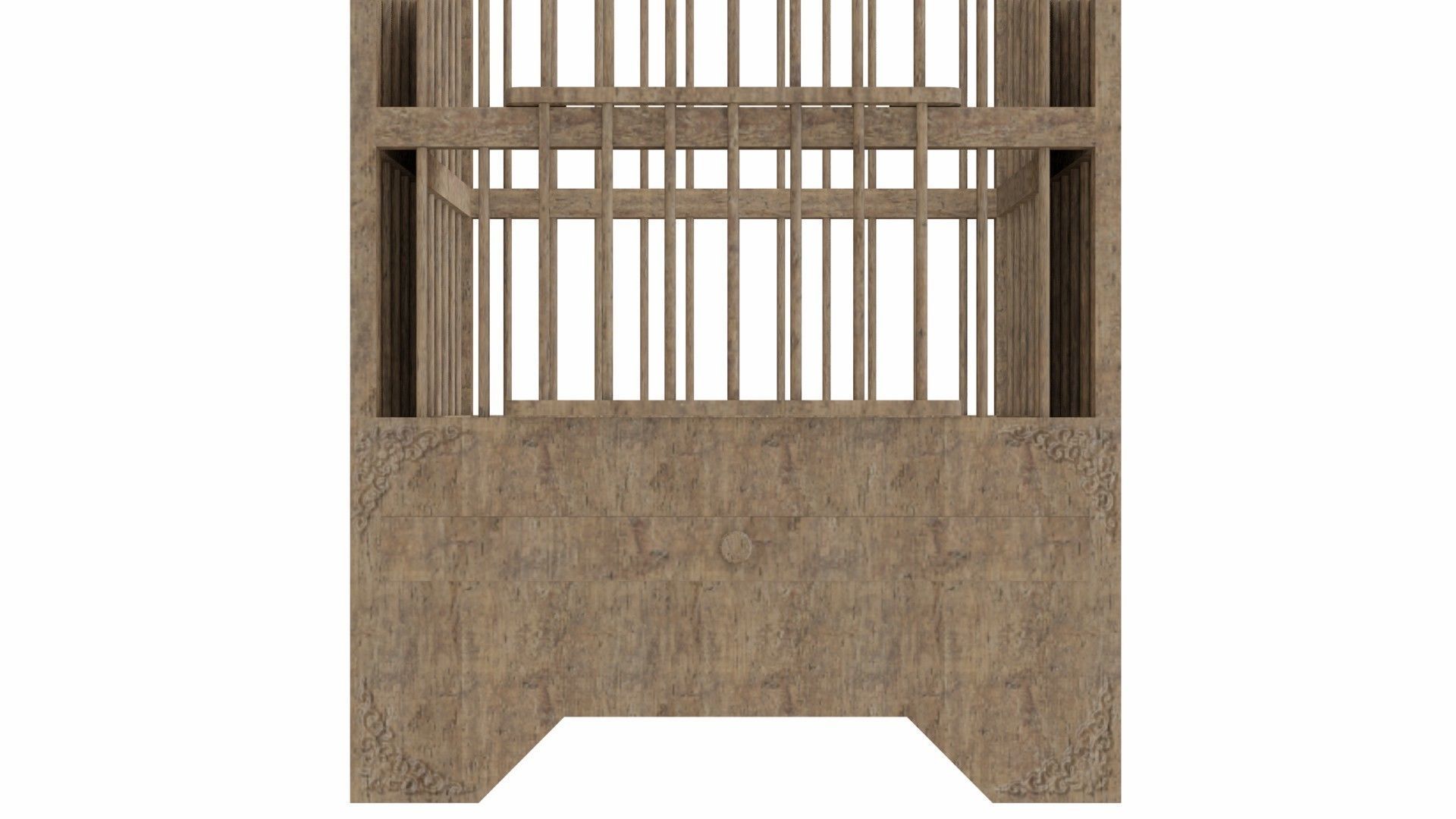 Old bird-cage 3D model_22