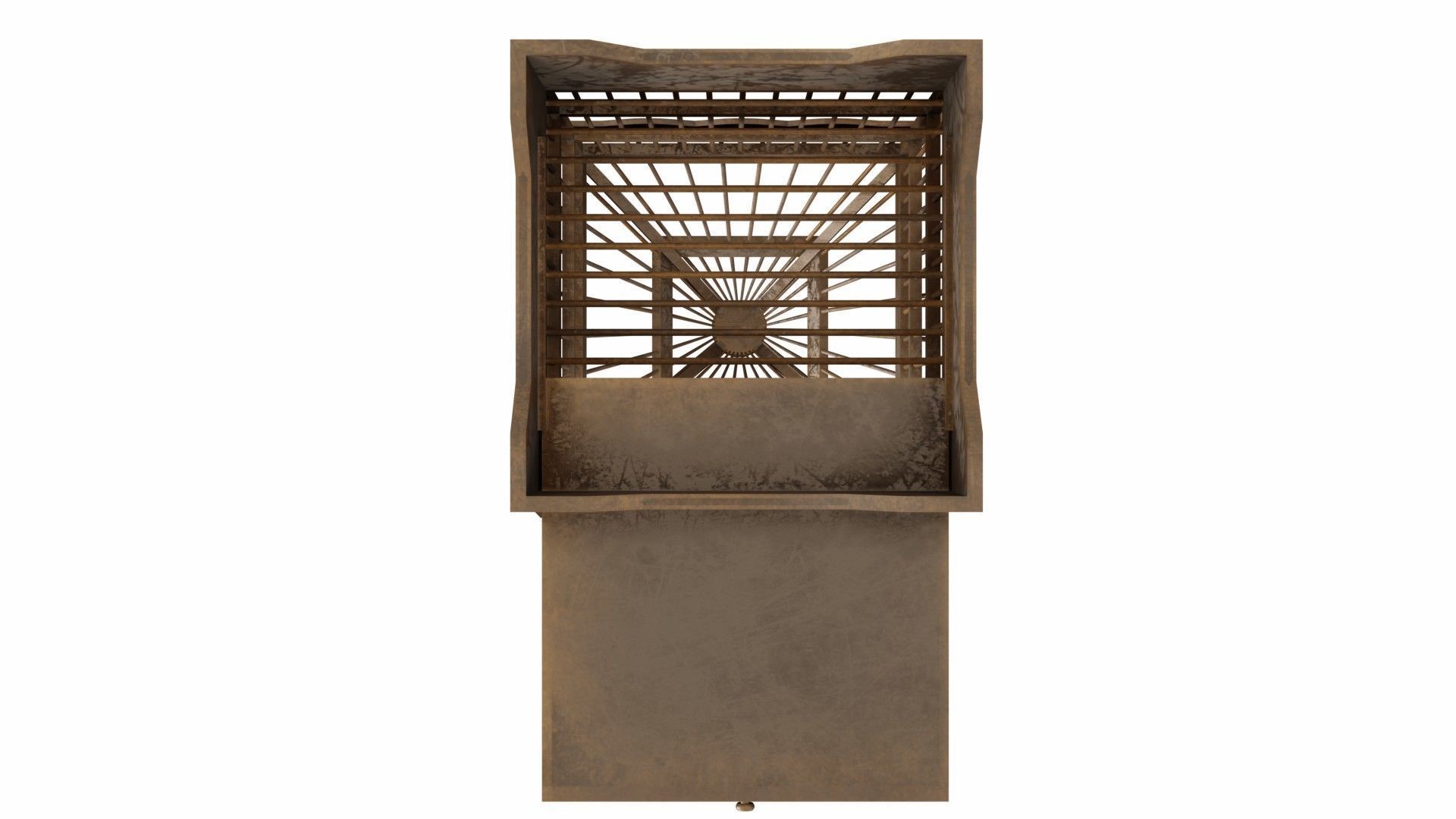 Old bird-cage 3D model_10