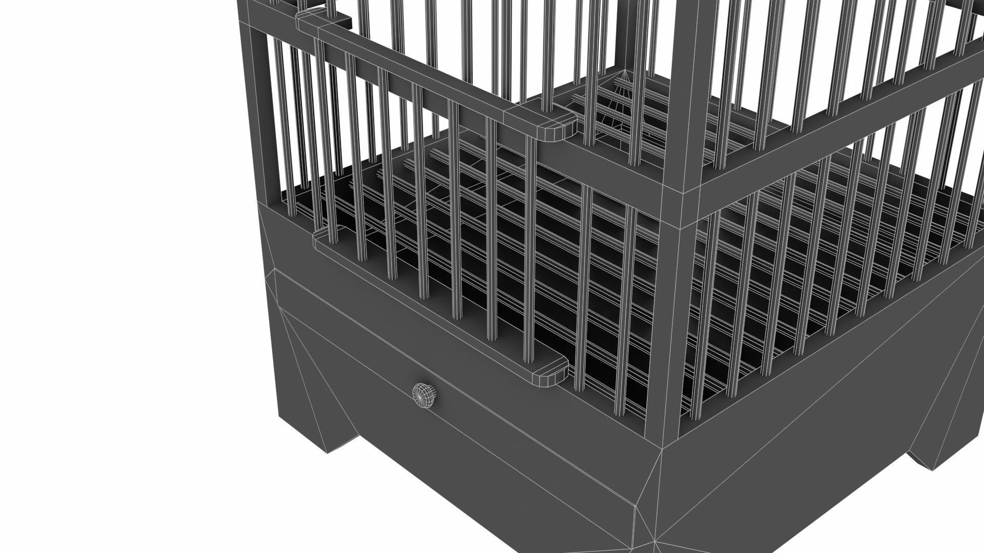 Old bird-cage 3D model_28