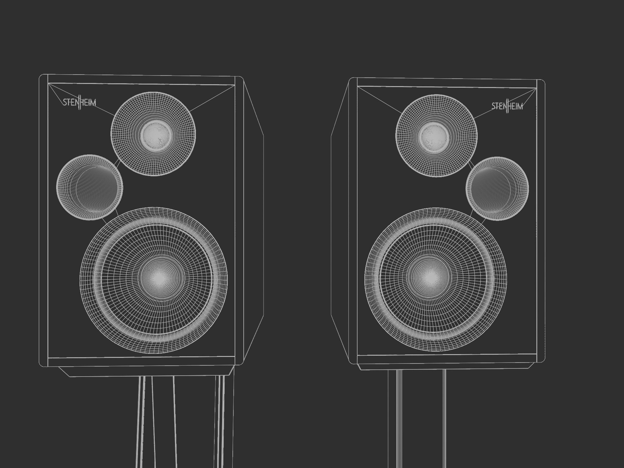 STENHEIM Alumine Two - with Stands 3D model_20
