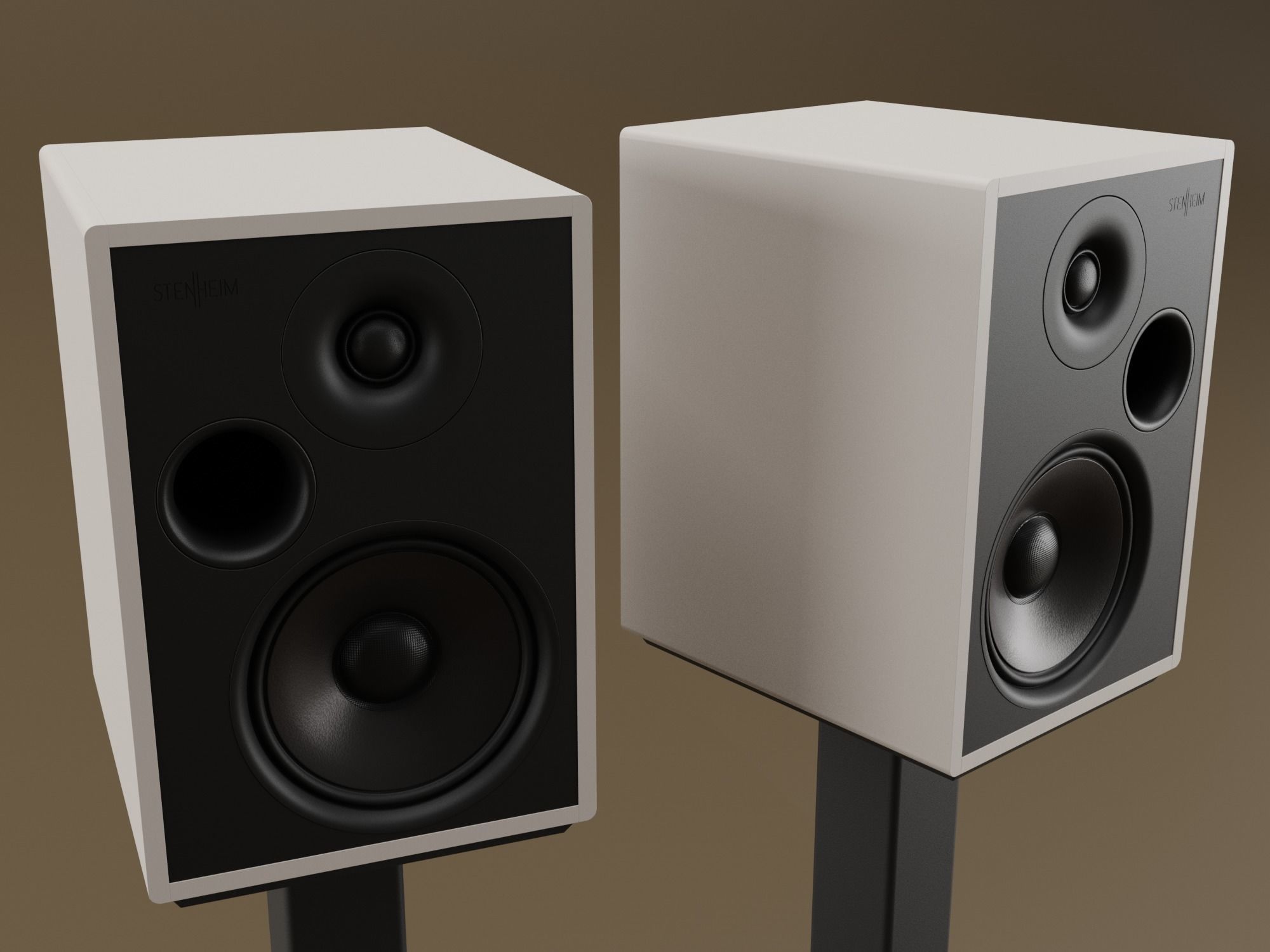 STENHEIM Alumine Two - with Stands 3D model_2