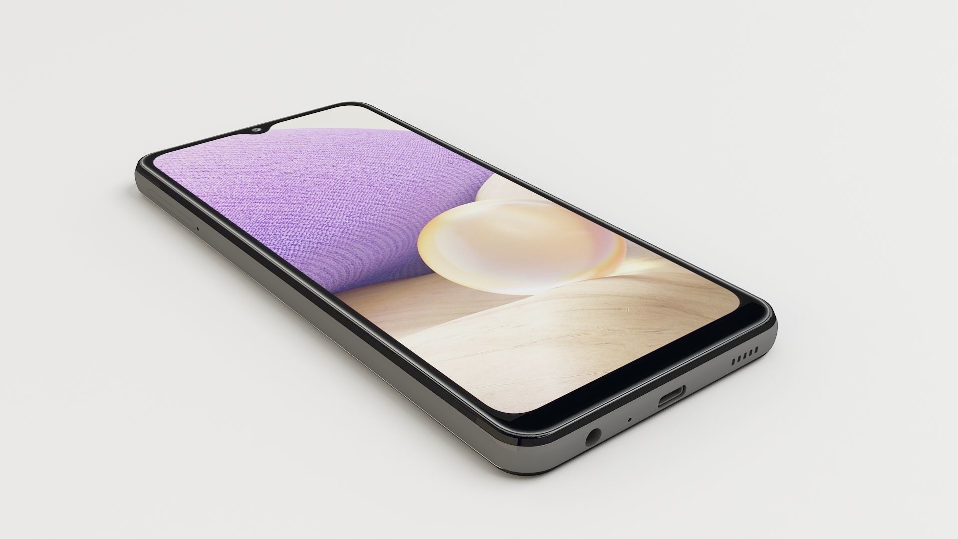 samsung galaxy a32 3D model_4
