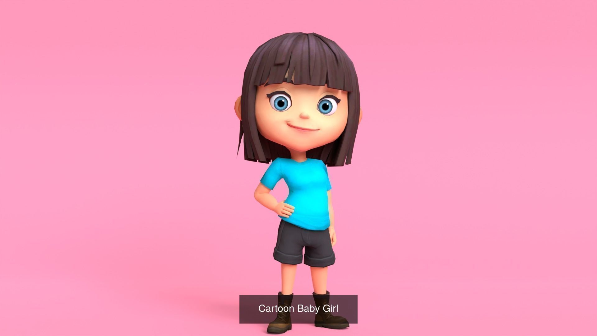 Cartoon Character 3D Model Collection_4