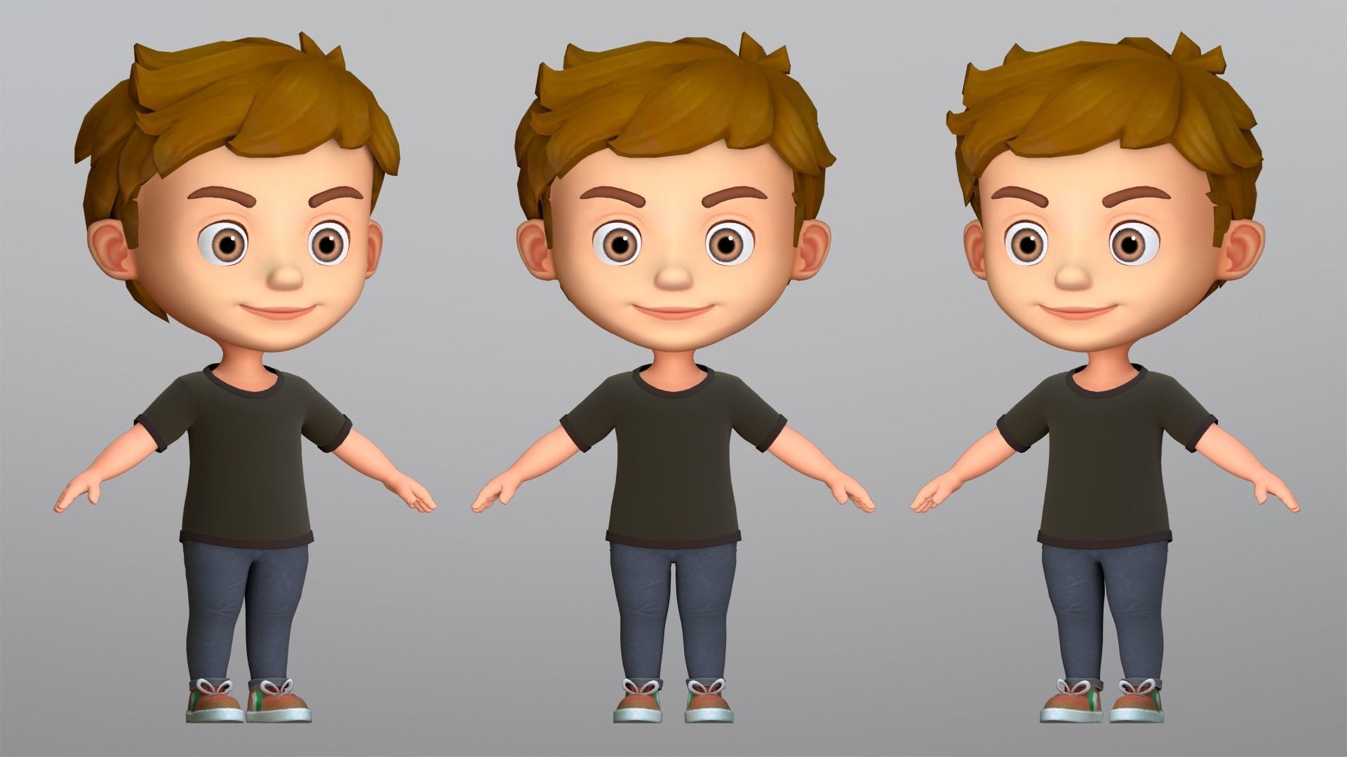 Cartoon Character 3D Model Collection_5