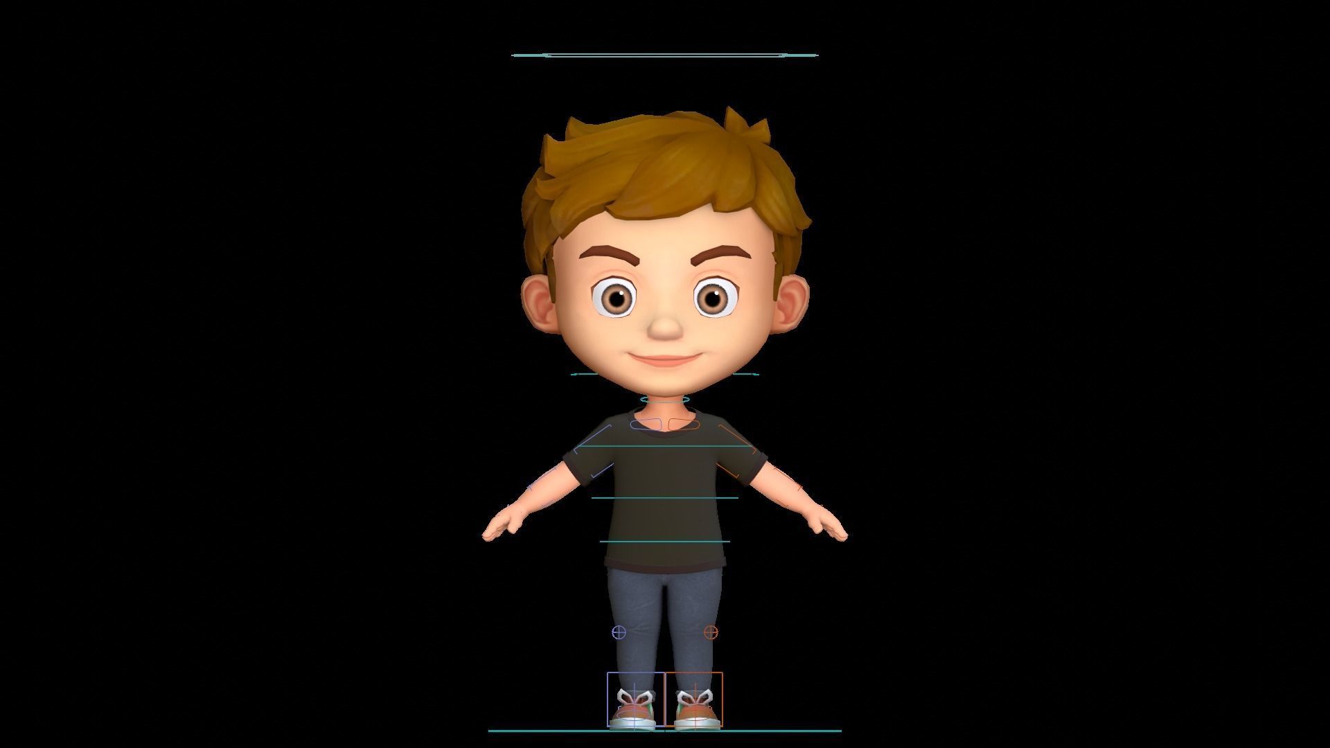 Cartoon Character 3D Model Collection_7