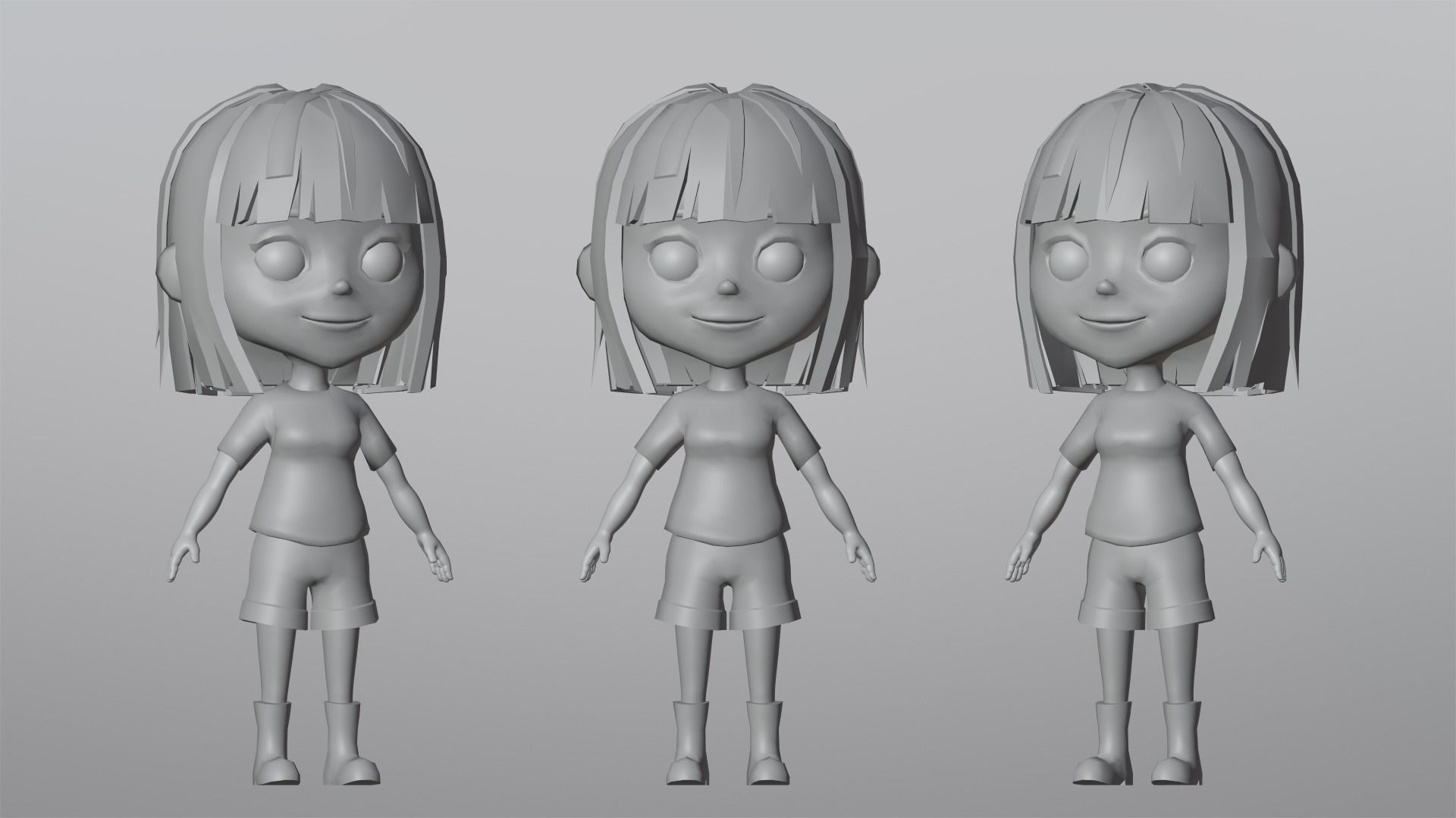 Cartoon Character 3D Model Collection_12