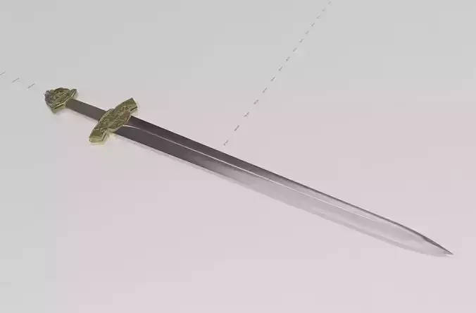 Viking sword inspired by AC Valhalla