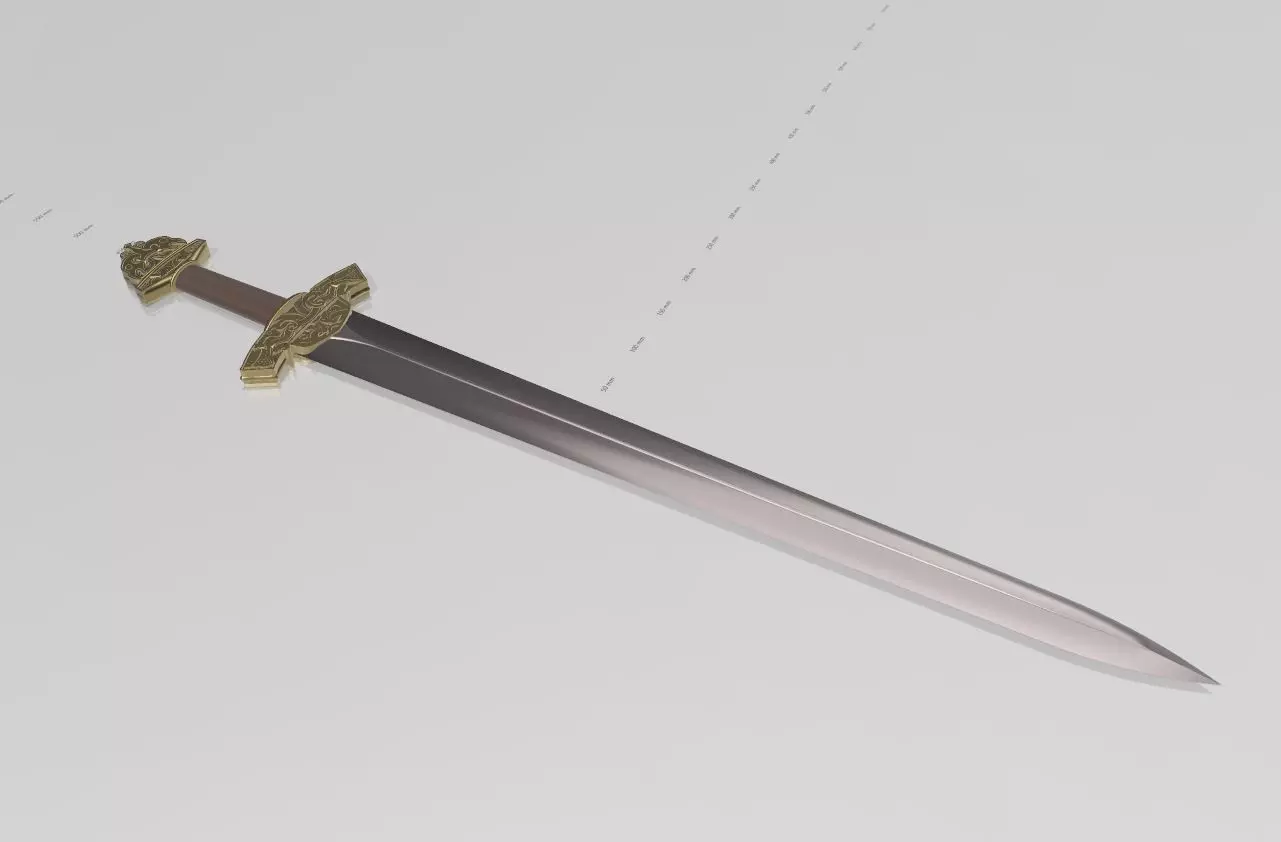 Viking sword inspired by AC Valhalla 3D print model