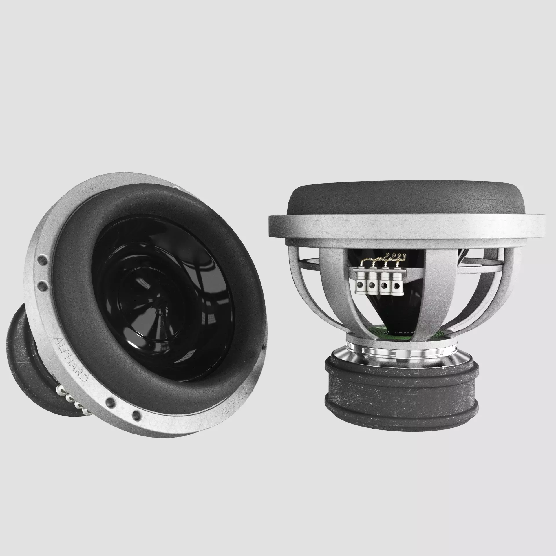 Subwoofer alphard 3D model