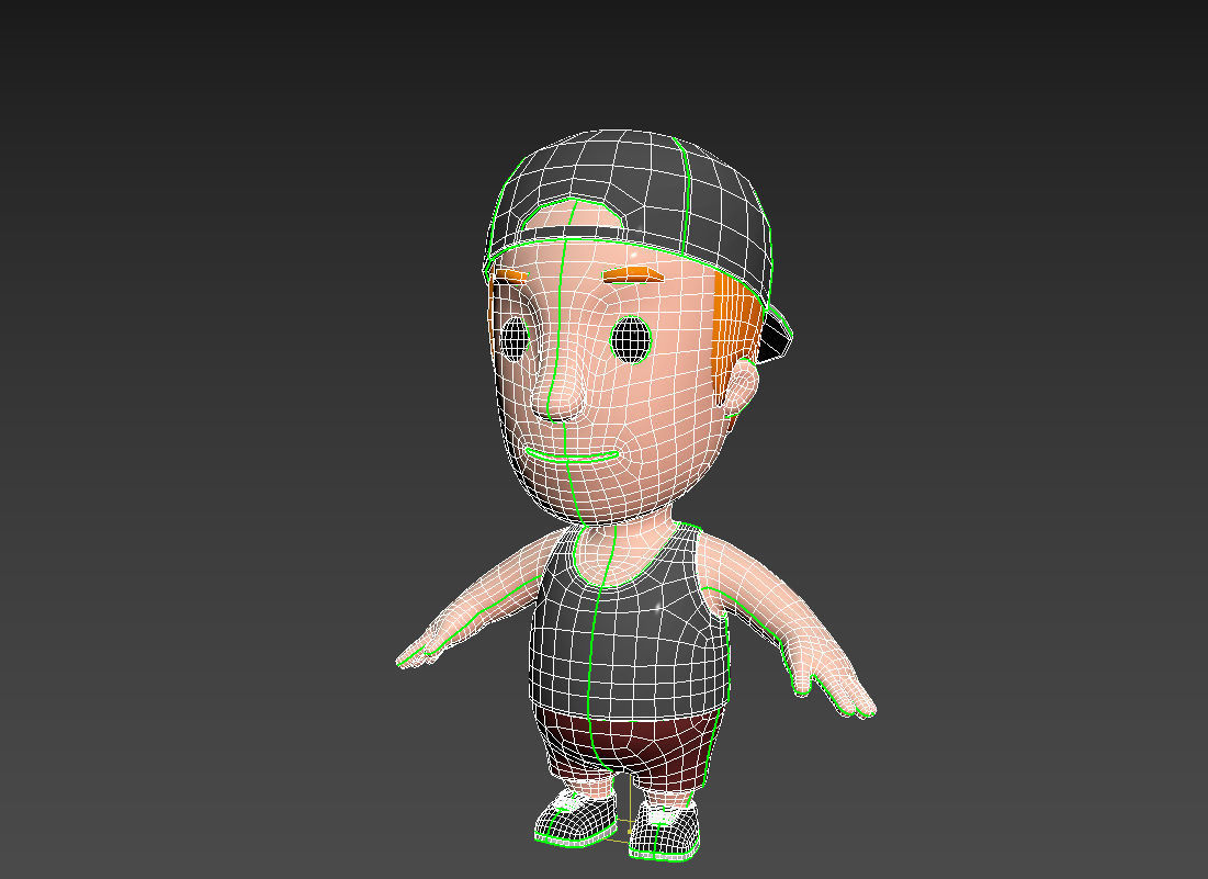 Little People 008 3D model_23