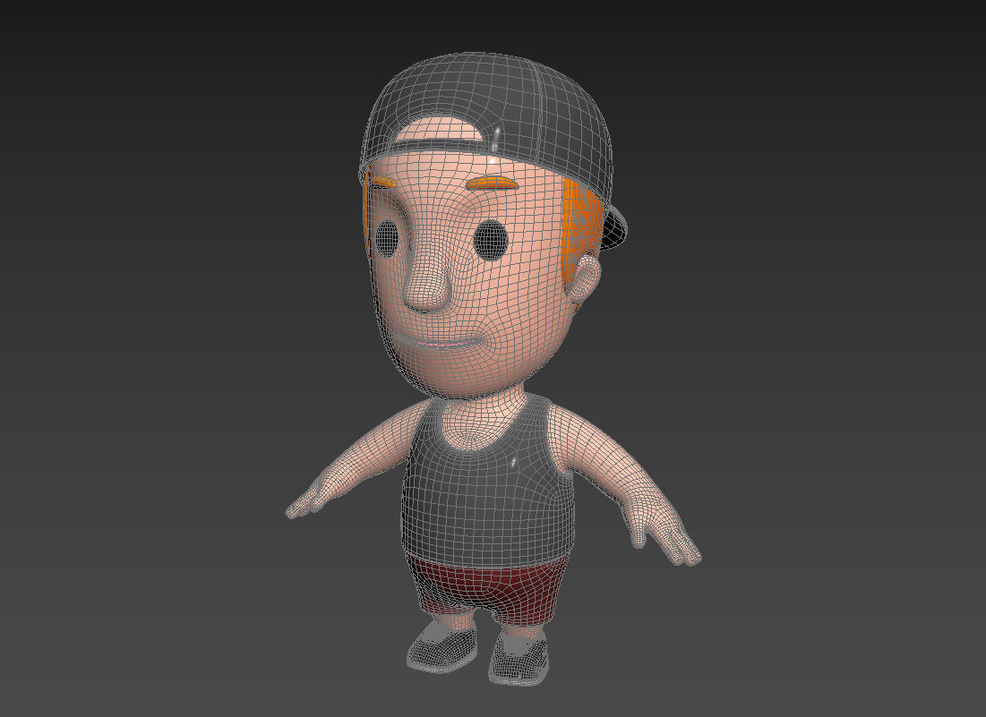 Little People 008 3D model_13