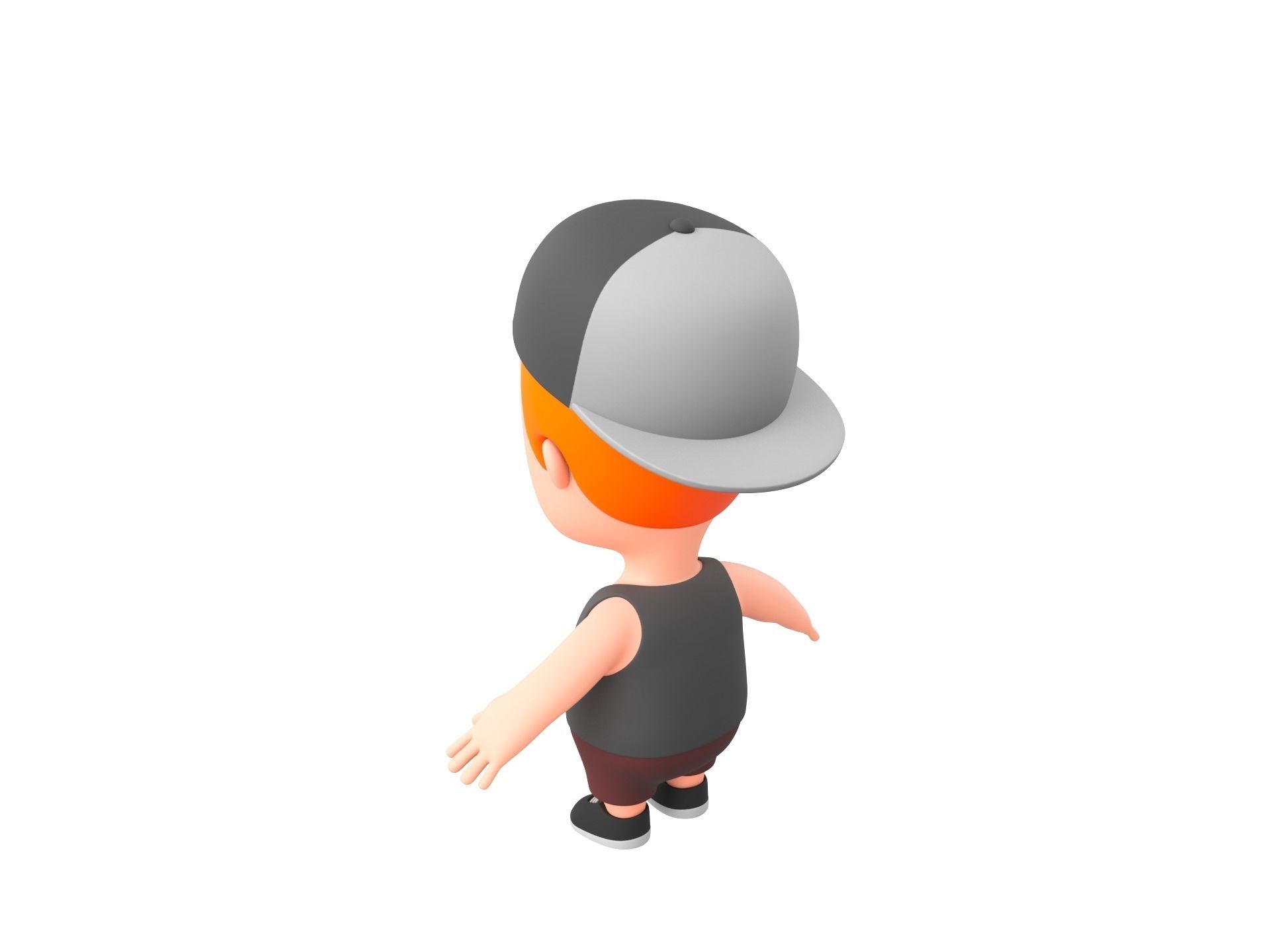 Little People 008 3D model_6