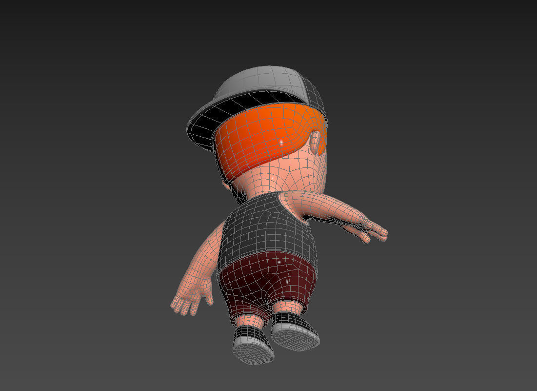 Little People 008 3D model_17