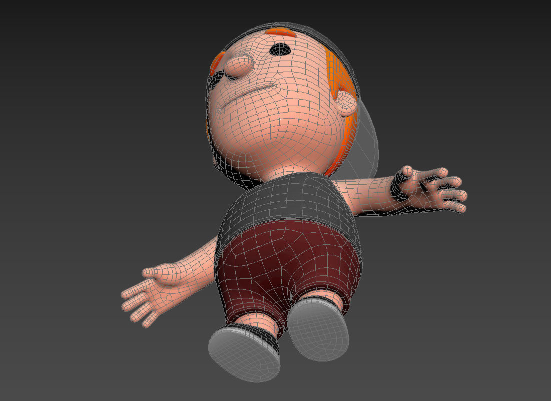 Little People 008 3D model_22