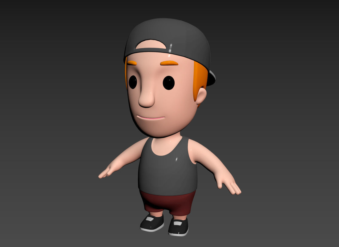 Little People 008 3D model_11